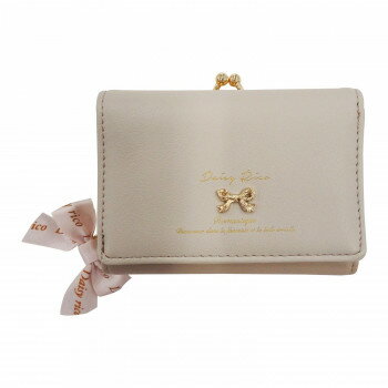 DaisyRico デイジーリコ がま口ミニ財布 ベージュ 郷愁の儚さ DR25-2【メーカー直送：代金引換不可：同梱不可】【北海道・沖縄・離島は配達不可】