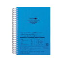 LIHIT LAB.(リヒトラブ) AQUA DROPs(アクアドロップス) ツイストリングノート A5 S型(タテ型) 青 N-1640-8【メーカー直送:代金引換不可:同梱不可】【北海道・沖縄・離島は配達不可】
