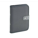 LIHIT LAB.(リヒトラブ) myfa(ミファ) コレクションバインダー ミニ チャコールブラック N-3320-24【メーカー直送:代金引換不可:同梱不可】【北海道・沖縄・離島は配達不可】