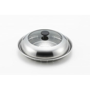 見える!フライパン用蒸し器 28～30cm用 YJ3278【メーカー直送：代金引換不可：同梱不可】【北海道・沖縄・離島は配達不可】