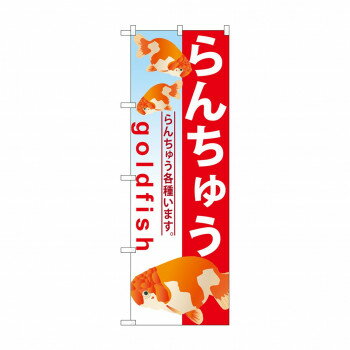 Promotion - のぼり GNB-583 らんちゅう【配送方法:メール便/同梱不可/代引不可/日時指定不可】【北海道・沖縄・離島は配達不可】