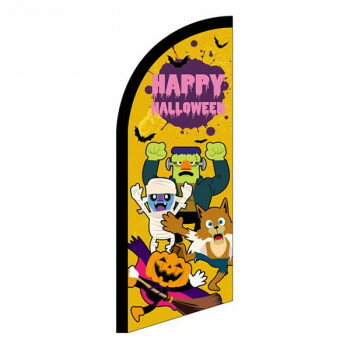 セイルバナー ミニ HAPPY HALLOWEEN キャラ黄 40131【メーカー直送：代金引換不可：同梱不可】【北海道・沖縄・離島は配達不可】