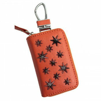 AWESOME(オーサム)　スマートキーケース　スタースタッズシリーズ　オレンジ×シルバーブラック　ASK-STM01【メーカー直送：代金引換不可：同梱不可】【北海道・沖縄・離島は配達不可】