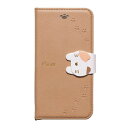 Cocotte iPhone8/7/6s兼用手帳型スマホケース iP7-COT05 ベージュ【メーカー直送:代金引換不可:同梱不可】【北海道・沖縄・離島は配達不可】