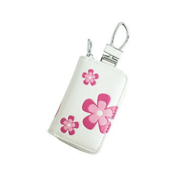 AWESOME(オーサム) スマートキーケース フラワー ホワイト ASK-FW02【メーカー直送：代金引換不可：同梱不可】【北海道・沖縄・離島は配達不可】