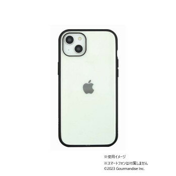 IIIIfit Clear iPhone15 Plus/14Plus対応ケース ブラック IFT-164BK【メーカー直送：代金引換不可：同梱不可】【北海道・沖縄・離島は配達不可】