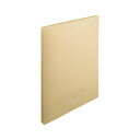 LIHIT LAB.(リヒトラブ) CUBE FIZZ クリヤーブック ポケット交換タイプ A4 S型(タテ型) 15ポケット ベージュ N-7015-16【メーカー直送:代金引換不可:同梱不可】【北海道・沖縄・離島は配達不可】