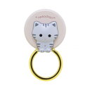 ねこちゃんのスマホリング さばとら RING-NEKO02【メーカー直送:代金引換不可:同梱不可】【北海道・沖縄・離島は配達不可】