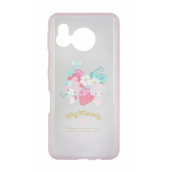 サンリオ IIIIfit Clear AQUOS sense7対応ケース マイメロディ SANG-291MM【配送方法:メール便/同梱不可/代引不可/日時指定不可】【北海道・沖縄・離島は配達不可】