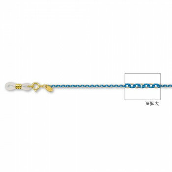 Chains - メガネチェーン ICK-17 ブルー 052034【メーカー直送：代金引換不可：同梱不可】【北海道・沖縄・離島は配達不可】