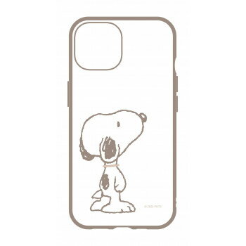 ピーナッツ IIIIfit iPhone15/14/13対応ケース スヌーピー SNGG-03B【配送方法:メール便/同梱不可/代引不可/日時指定不可】【北海道・沖縄・離島は配達不可】