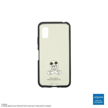 ディズニー IIIIfit Clear AQUOS wish3対応ケース ミッキーマウス DNG-143MK【配送方法:メール便/同梱不可/代引不可/日時指定不可】【北海道・沖縄・離島は配達不可】
