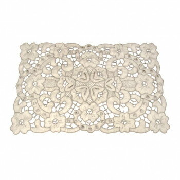 Clothing Accessories (Caps, Ties, Belts) - 優美社　8R03-00 スワトウ レース （スワトウD） ホワイト【メーカー直送：代金引換不可：同梱不可】【北海道・沖縄・離島は配達不可】