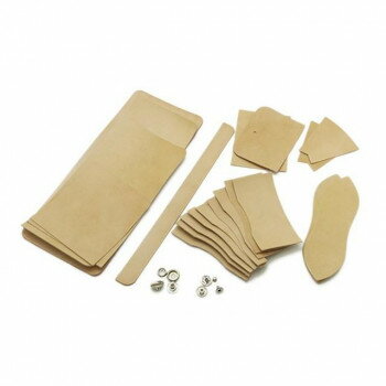 二つ折りウォレットキット ナチュラル(サドルレザー) Pkit109-01【メーカー直送：代金引換不可：同梱不可】【北海道・沖縄・離島は配達不可】