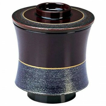 福井クラフト 糸巻小吸椀(蓋親)溜銀カスミ 12023390【メーカー直送：代金引換不可：同梱不可】【北海道・沖縄・離島は配達不可】