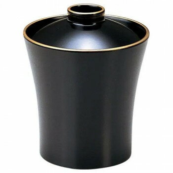 福井クラフト　水仙小吸椀 黒茶天金 12023430【メーカー直送：代金引換不可：同梱不可】【北海道・沖縄・離島は配達不可】