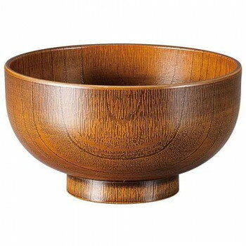 福井クラフト 135耐熱木調お好み椀 摺り 30003990【メーカー直送：代金引換不可：同梱不可】【北海道・沖縄・離島は配達不可】