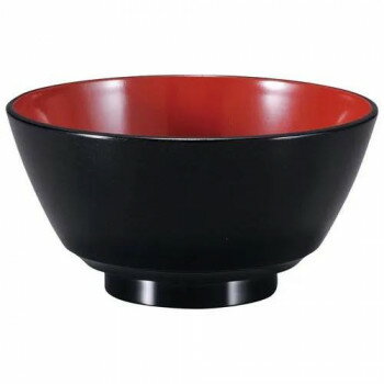 福井クラフト TA平成飯椀 黒内朱 31007020【メーカー直送：代金引換不可：同梱不可】【北海道・沖縄・離島は配達不可】