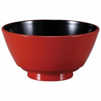 福井クラフト TA平成飯椀 朱内黒 31007030【メーカー直送：代金引換不可：同梱不可】【北海道・沖縄・離島は配達不可】