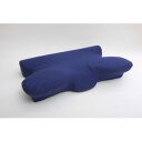 いびき軽減低反発枕 ネイビー 約64×35cm 1193440372416【メーカー直送:代金引換不可:同梱不可】【北海道・沖縄・離島は配達不可】