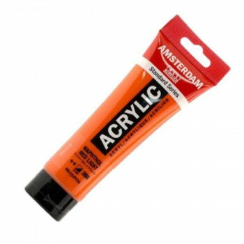 ターレンス アムステルダムアクリリックカラー120ml 398 ナフトールレッドライト 464890