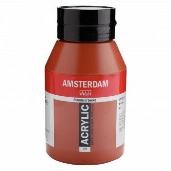 ターレンス アムステルダムアクリリックカラー 1000ml 411 バーントシェンナ 457827【メーカー直送：代金引換不可：同梱不可】【北海道・沖縄・離島は配達不可】