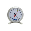 シンワ測定 温湿度計 Q-1 丸型 15cm ライトグレー 70495【メーカー直送:代金引換不可:同梱不可】【北海道・沖縄・離島は配達不可】