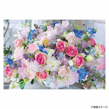 ビバリー フラワージグソーパズル きらめく幸せの花束 1000マイクロピース M81-620【メーカー直送：代金引換不可：同梱不可】【北海道・沖縄・離島は配達不可】