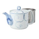 12740 波佐見焼 唐草ぶどう SS軽量ポット 大 470ml【メーカー直送:代金引換不可:同梱不可】【北海道・沖縄・離島は配達不可】