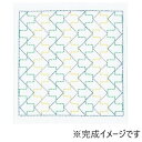 オリムパス 刺し子キット 花ふきん 矢印 SK-368【メーカー直送:代金引換不可:同梱不可】【北海道・沖縄・離島は配達不可】