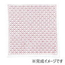 オリムパス 刺し子のハンカチ キット りんご HK-7【メーカー直送:代金引換不可:同梱不可】【北海道・沖縄・離島は配達不可】
