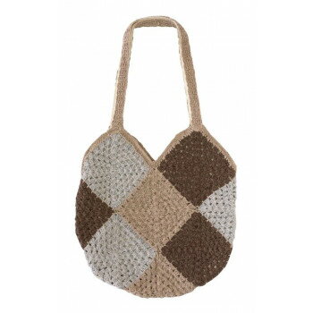トートバッグ クロシェット モカ 14222750221【メーカー直送：代金引換不可：同梱不可】【北海道・沖縄・離島は配達不可】