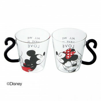 Disney(ディズニー)　ミッキー＆ミニー　耐熱ペアマグ　D-MF62　52159【メーカー直送：代金引換不可：同梱不可】【北海道・沖縄・離島..