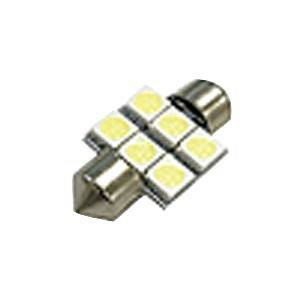 アークス(axs) GRX-716 LEDルーム球 6灯 T10×31 10000K/90lm【配送方法:メール便/同梱不可/代引不可/日時指定不可】【北海道・沖縄・離島は配達不可】