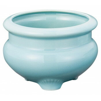 ナカムラ商事 青磁香炉 3.5寸(大)【メーカー直送：代金引換不可：同梱不可】【北海道・沖縄・離島は配達不可】