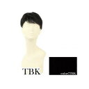 プリシラ 男性用5分ウィッグ レイヤーショート 耐熱 ブラック GB-22-TBK【メーカー直送:代金引換不可:同梱不可】【北海道・沖縄・離島は配達不可】
