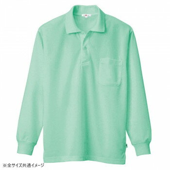 アイトス 吸汗速乾(クールコンフォート)長袖ポロシャツ(男女兼用) ミントグリーン 3L 10578【メーカー直送:代金引換不可:同梱不可】【北海道・沖縄・離島は配達不可】 アイトス 吸汗速乾(クールコンフォート)長袖ポロシャツ(男女兼用) ミントグリーン 3L 10578【メーカー直送:代金引換不可:同梱不可】【北海道・沖縄・離島は配達不可】