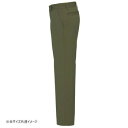 アイトス ストレッチパンツ(男女兼用) モスグリーン M 50501【メーカー直送:代金引換不可:同梱不可】【北海道・沖縄・離島は配達不可】(4)