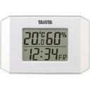 TANITA タニタ デジタル温湿度計 TT-574 ホワイト【メーカー直送:代金引換不可:同梱不可】【北海道・沖縄・離島は配達不可】