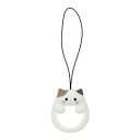リングストラップ Petit Animal みけねこ RS-PA01【メーカー直送:代金引換不可:同梱不可】【北海道・沖縄・離島は配達不可】