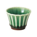 光洋陶器 花伝 かすみ 緑 ぐい呑み C-40cc 56171056【メーカー直送:代金引換不可:同梱不可】【北海道・沖縄・離島は配達不可】