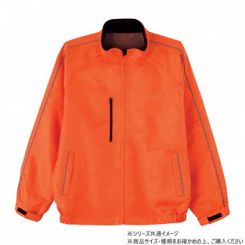 桑和 3300 カラーブルゾン 3Lサイズ オレンジ(74)【メーカー直送：代金引換不可：同梱不可】【北海道・沖縄・離島は配達不可】