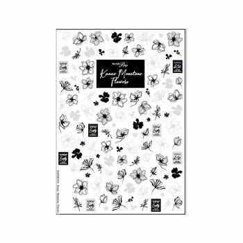 Sha-Nail Pro 写ネイル ネイルシール Kanae Monotone Flowers KANAE-014【メーカー直送:代金引換不可:同梱不可】【北海道・沖縄・離島は配達不可】 Sha-Nail Pro 写ネイル ネイルシール Kanae Monotone Flowers KANAE-014【メーカー直送:代金引換不可:同梱不可】【北海道・沖縄・離島は配達不可】