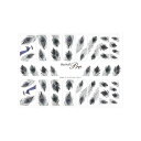 Sha-Nail Pro 写ネイル ネイルシール ピーコックフェザー(ブルー) PF-001【メーカー直送:代金引換不可:同梱不可】【北海道・沖縄・離島は配達不可】