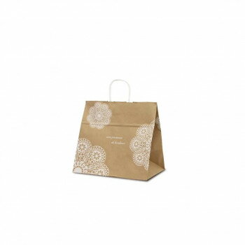 自動紐手提袋 T-11W レースィ(白) 1180 50枚【メーカー直送:代金引換不可:同梱不可】【北海道・沖縄・離島は配達不可】