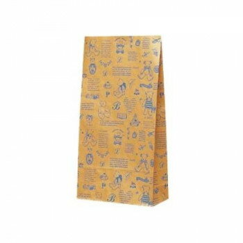 洋品袋 Y-4 ベアコレクション(ブルー) 2413 100枚【メーカー直送:代金引換不可:同梱不可】【北海道・沖縄・離島は配達不可】