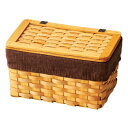 ちどり産業 バスケット 布・蓋付 63-67BR【メーカー直送:代金引換不可:同梱不可】【北海道・沖縄・離島は配達不可】(3)