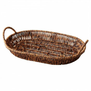 ※パッケージ、デザイン等は予告なく変更される場合があります。※画像はイメージです。商品タイトルと一致しない場合があります。おしゃれなバスケットです。サイズW35×D23×H5(9)cm個装サイズ：35.0×35.0×23.0cm重量個装重量...