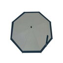 HAU POE・UV雨晴 切継 長傘JP 65cm グレー 10002959【メーカー直送:代金引換不可:同梱不可】【北海道・沖縄・離島は配達不可】
