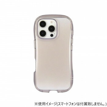 iPhone16 Pro対応 クリスタルクリアケース ライトピンク GMD-30LPK【配送方法:メール便/同梱不可/代引不可/日時指定不可】【北海道・沖縄・離島は配達不可】